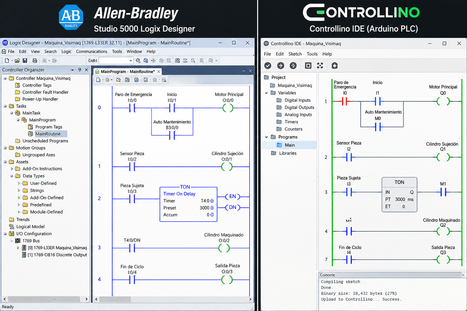 PLC programing